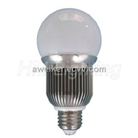 High power 6W LED light bulb