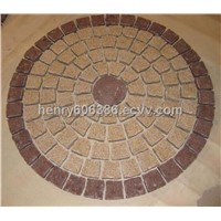 G682 Paving Stone on Mesh