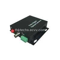 THK-1V+1D Video Optical transmitter/receiver