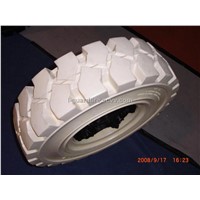 White Non-Marking Solid Tire (650-10)