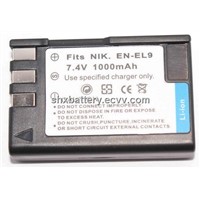 Digital Camera Battery for Nikon EN-EL9