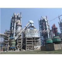 6000tpd Cement Rotary Kiln Production Line