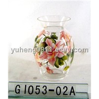 2011 fashion style vase/glass vase/home decoration/glassware/glass crafts HOT sales
