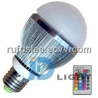 3x3w rgb led bulb E27