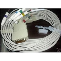 Burdick EKG cable with 10 leads -RSD-K083