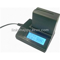 LCD Camera Battery Quick Charger