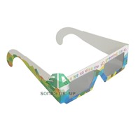 Paper Circular Polarized 3D Glasses
