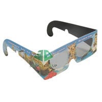 Paper Linear Polarized 3D Glasses