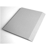 laminated grey chip board