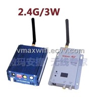 2.4G 8 Channel 3000mW waterproof , protable transmission equipment,long-rang wireless transmission
