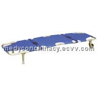 Aluminum Alloy Foldaway Stretcher with Wheel - Two Parts (BDST101)