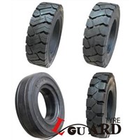 China Forklift Pneumatic Solid Tyre (400-8)