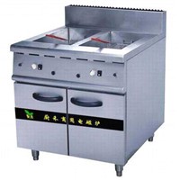 Electromagnetic double-cylinder fryer