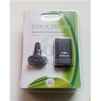 For XBOX360 Slim Battery pack and Chargeable Cable