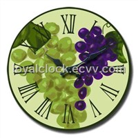 Glass clock/art glass clock/wall clock