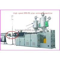 High Speed High Speed PPR-Fiberglass Pipe Extrusion Line