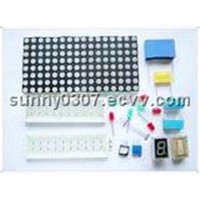 LED electronic component module encapsulation silica gel
