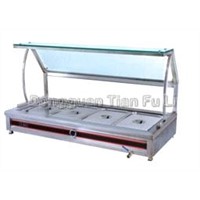 S/S Counter Top Electric Bain  Marie with dust cover