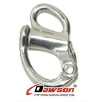Stainless Steel Snap Shackles Fixed Head