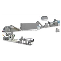 Web / Compound Inflating Food / Grain Snacks Processing Line