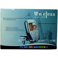 baby monitor.2.4G wireless baby monitor,Wireless baby care device Portable baby Monitor ,video baby