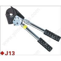 split hydraulic scissors, cable cut (ratcheting device)J13
