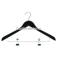 Black Wooden Combination Hanger (WCH102)