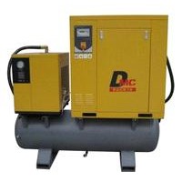 3-IN-1 Screw Compressor with Air Dryer On Tank