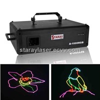 A-1000RGB Full Colour Catoon Laser Light