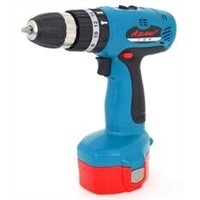Cordless drill with hammer