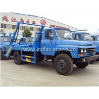 Dongfeng Conventional Cab Swing Arm Type Garbage Truck