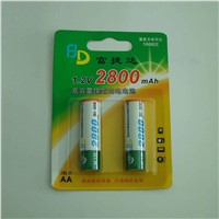 Ni-MH AA 2800mAh 1.2V Battery