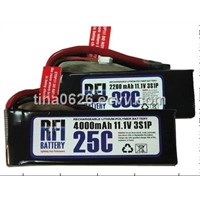 RFI 5Cell 2200mAh 18.5V 25C/30C/45C Li Poly Remote Control Lithium Batteries