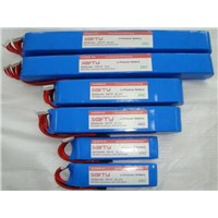 RFI Long Lipo Battery/ 10 Cell 5000mah 7.4v 40 c /30c Li Poly Lithium Batteries