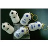 Football Cap Bottle Opener with Keychain