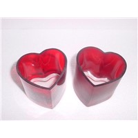 Candle Wedding Favors Heart Glass Holder