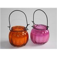 Glass Candle Holder, Soy Candle Jar