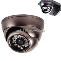 Trumpet Type Shell IR IP Dome Cameras with H.264 video compression and Vandal-proof aluminum alloy
