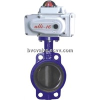 D971X/J Electric wafer soft sealing butterfly valve