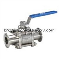 3 Piece Clamped Ball Valve