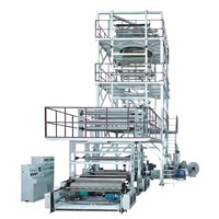 3SJ-MD Three to five layers co-extrusion film blowing machine(IBC film tube inner cooling system)