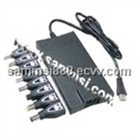 90W Auto Super-Slim Universal Adapter/Charger for Laptop/Notebooks