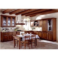 American Solid Wood Kitchen Cabinets, Solid Kitchen Furniture