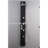CE Black Aluminum Alloy Shower Panel (A014)