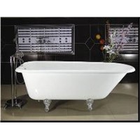 Classic Clawfoot Cast Iron Bathtub