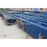 Corrugated Sheet Steel Beams for Guardrail