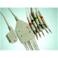 Kanz PC-109 12-Lead EKG Cable with Leadwires