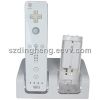 Rechargerable Battery&amp;amp;Charger Stand for Wii