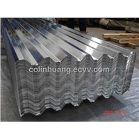 Solid Corrugated Aluminum Sheet
