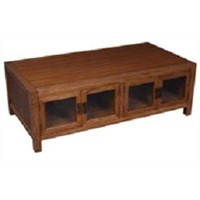 Solid Wood Furniture, 8 Door Coffee Table